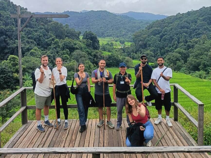 chiang mai jungle trekking and hill tribe stay